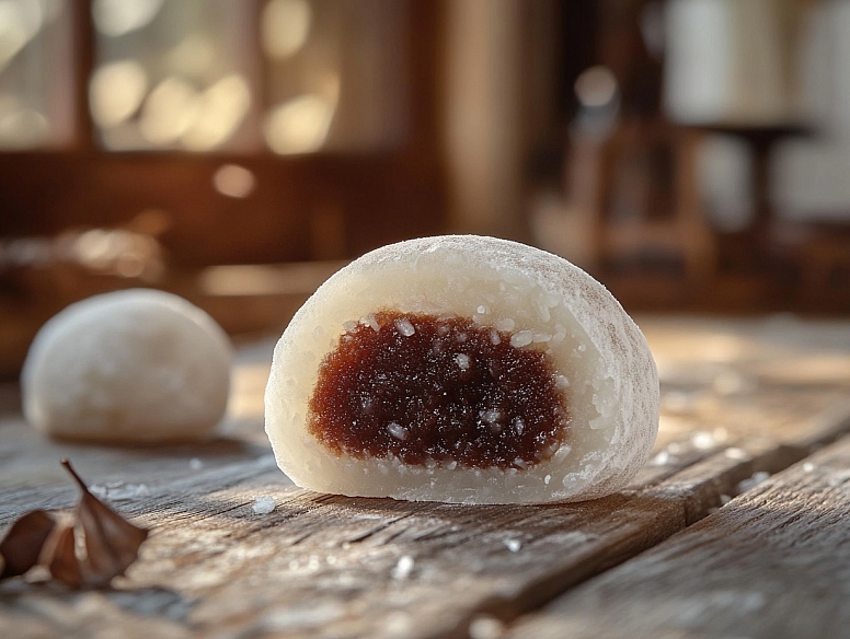 classic plain mochi