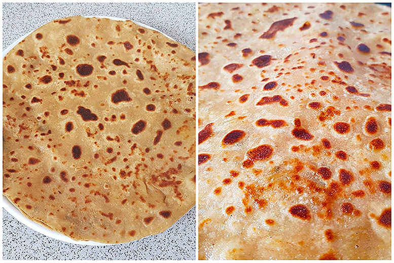 Homemade Paratha