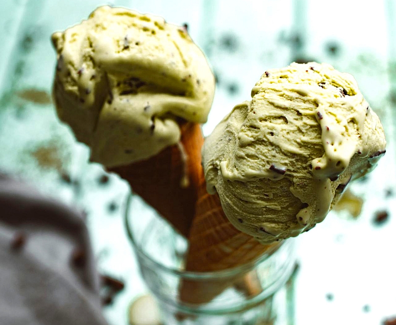 pistachio icecream