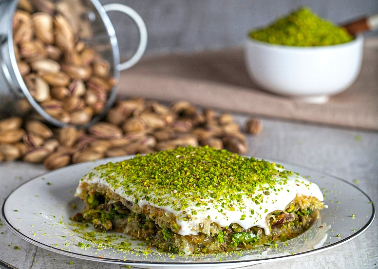 pistachio kadayif