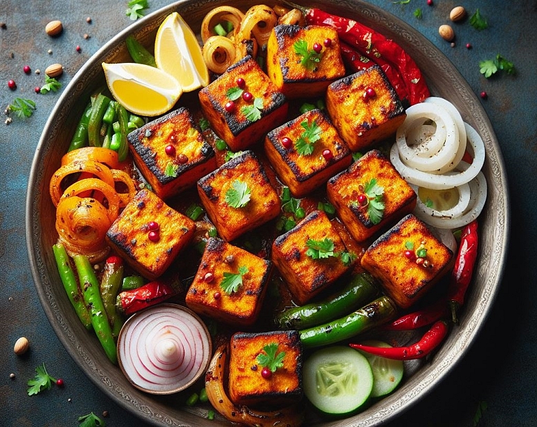 punjabi paneer tikka