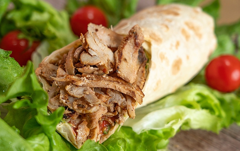 shawarma wrap