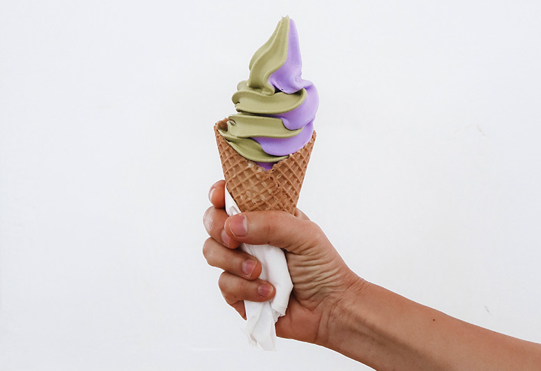 Taro Ice Cream