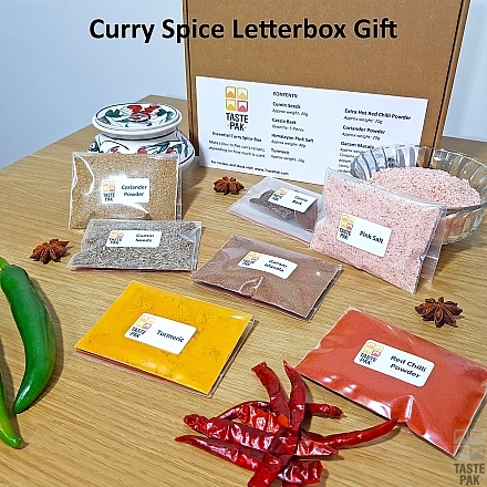 Curry Recipe Kit Spice Refills Letterbox Gift